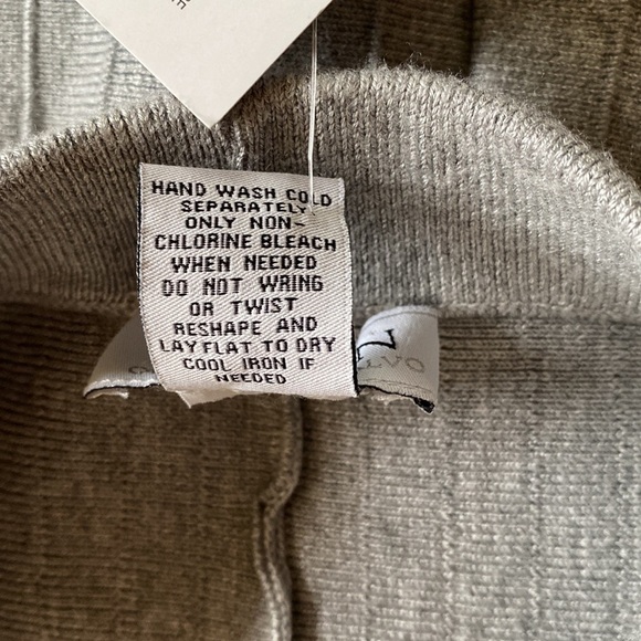 NWT CARMEN Ombre dip dyed knit skirt office career work fit & flare Size L - Picture 6 of 8